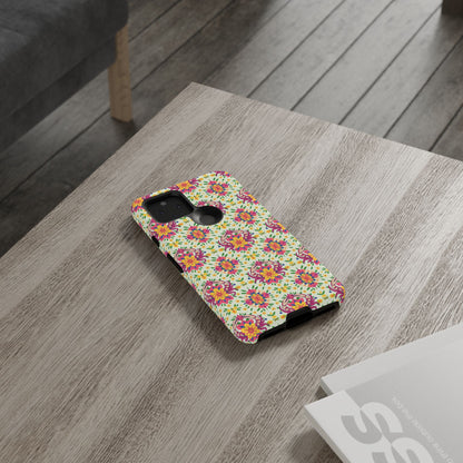Tough Cases, Cancer, Zodiac v3, Flower Pattern