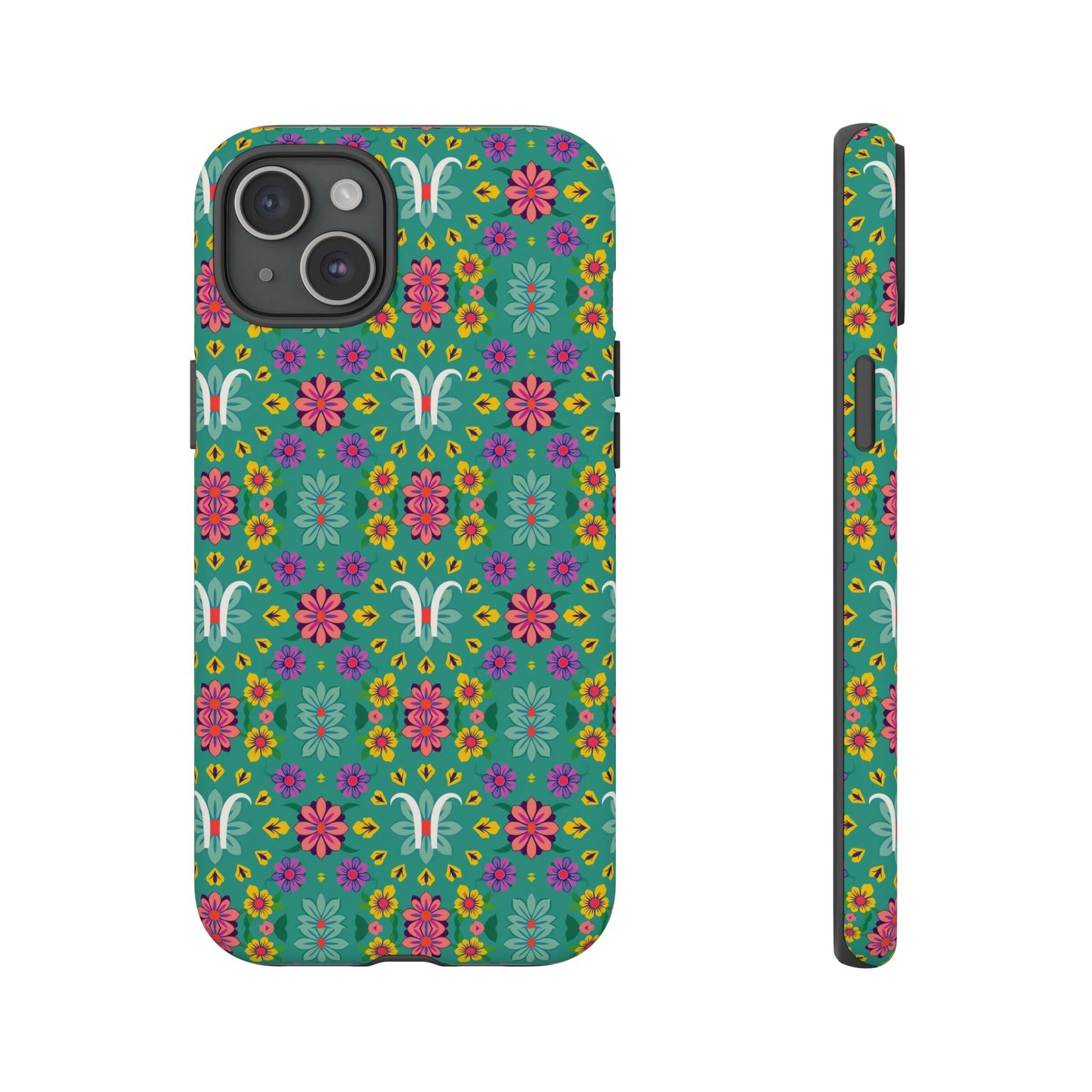 Tough Cases, Aquarius, Zodiac v4, Flower Pattern