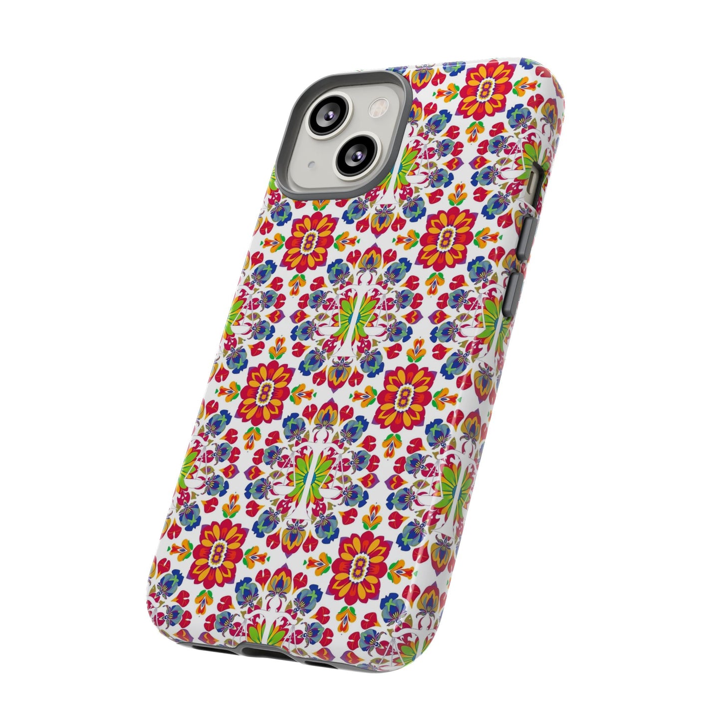 Tough Cases, Libra, Zodiac v1, Flower Pattern
