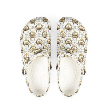 EVA Foam Rubber Shoes, (AOP), Cancer, Zodiac v2, Pattern