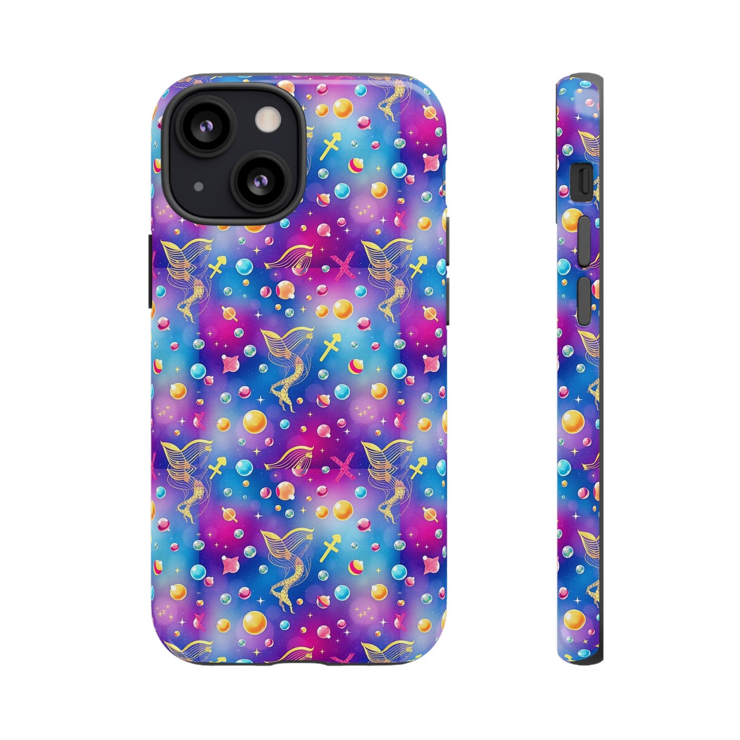 Tough Cases, Sagittarius, Zodiac v3, Bubble Pattern