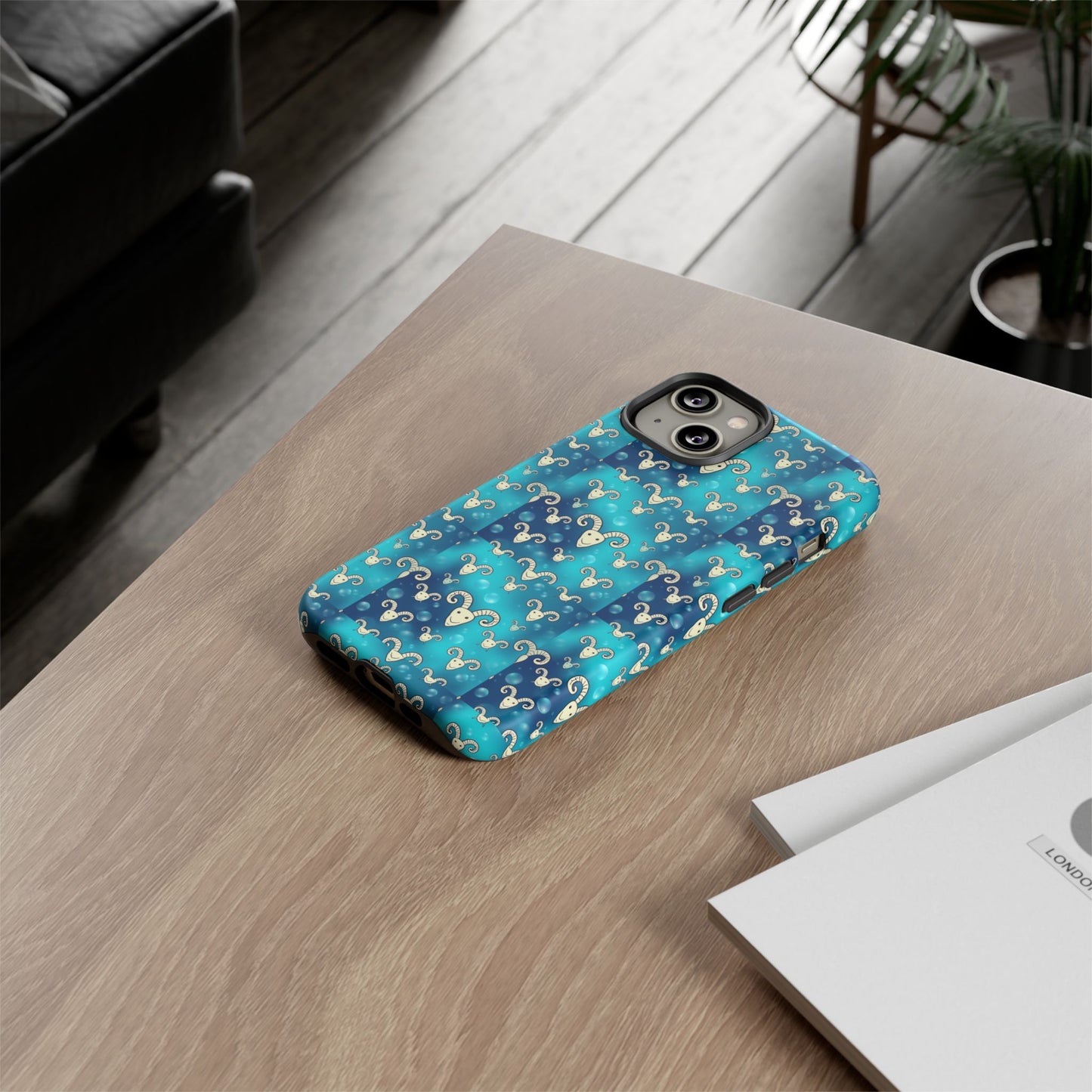 Tough Cases, Aries, Zodiac v1, Bubble Pattern