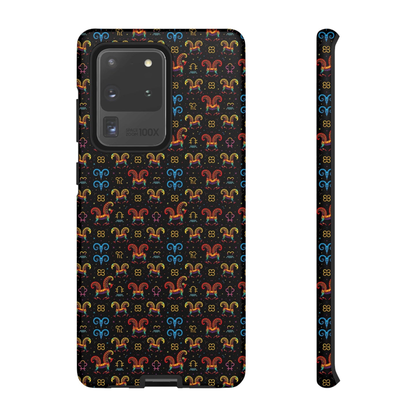 Tough Cases, Aries, Zodiac v1, Metal Pattern
