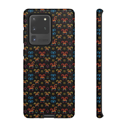 Tough Cases, Aries, Zodiac v1, Metal Pattern