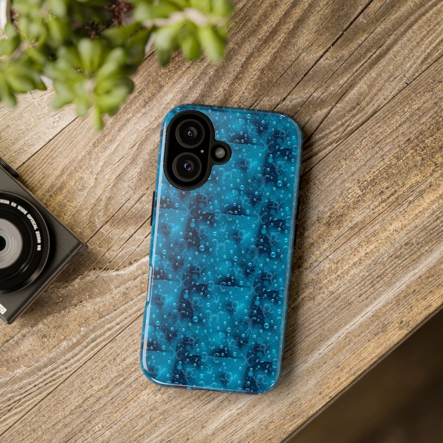 Tough Cases, Aquarius, Zodiac v3, Bubble Pattern