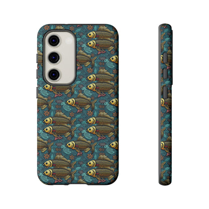 Tough Cases, Pisces, Zodiac v1, Metal Pattern