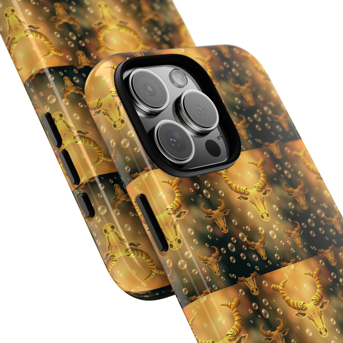 Tough Cases, Taurus, Zodiac v1, Bubble Pattern