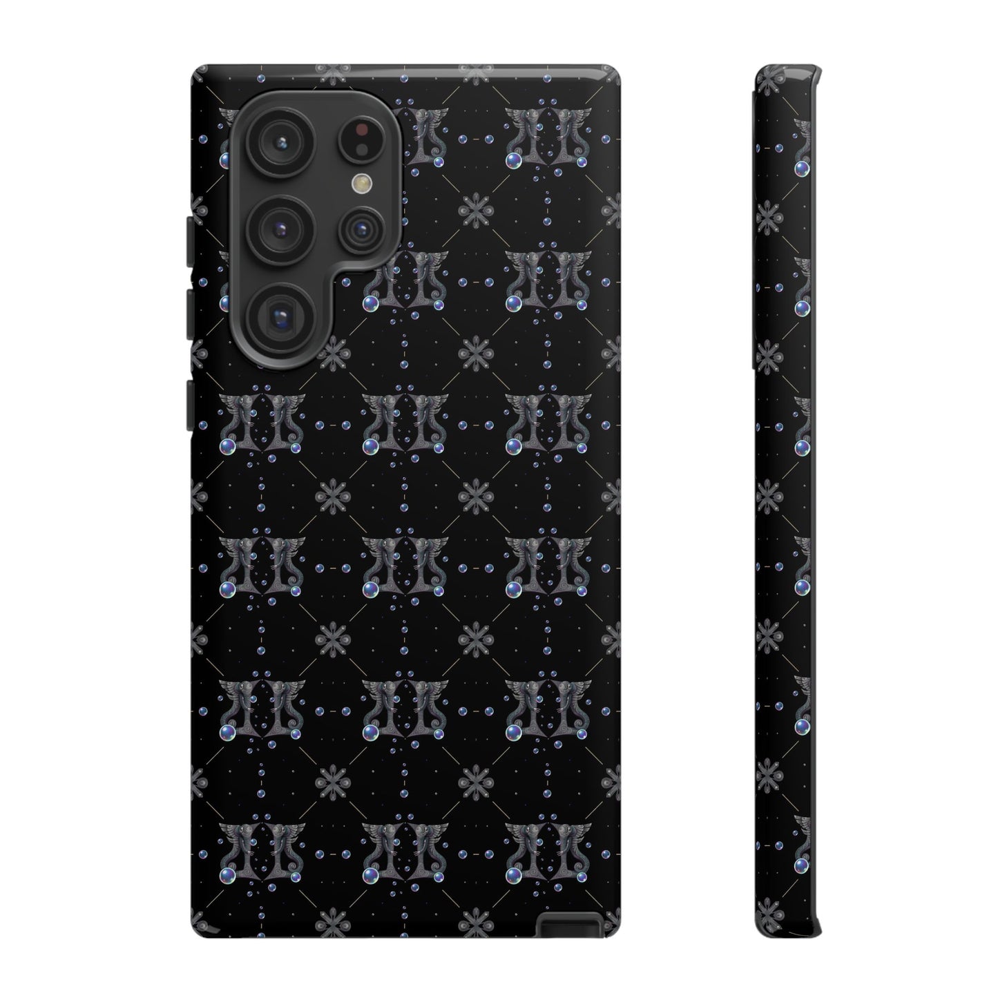 Tough Cases, Gemini, Zodiac, Bubble Pattern