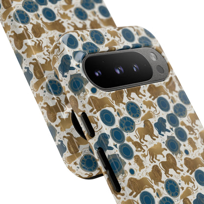 Tough Cases, Leo, Zodiac v2, Metal Pattern