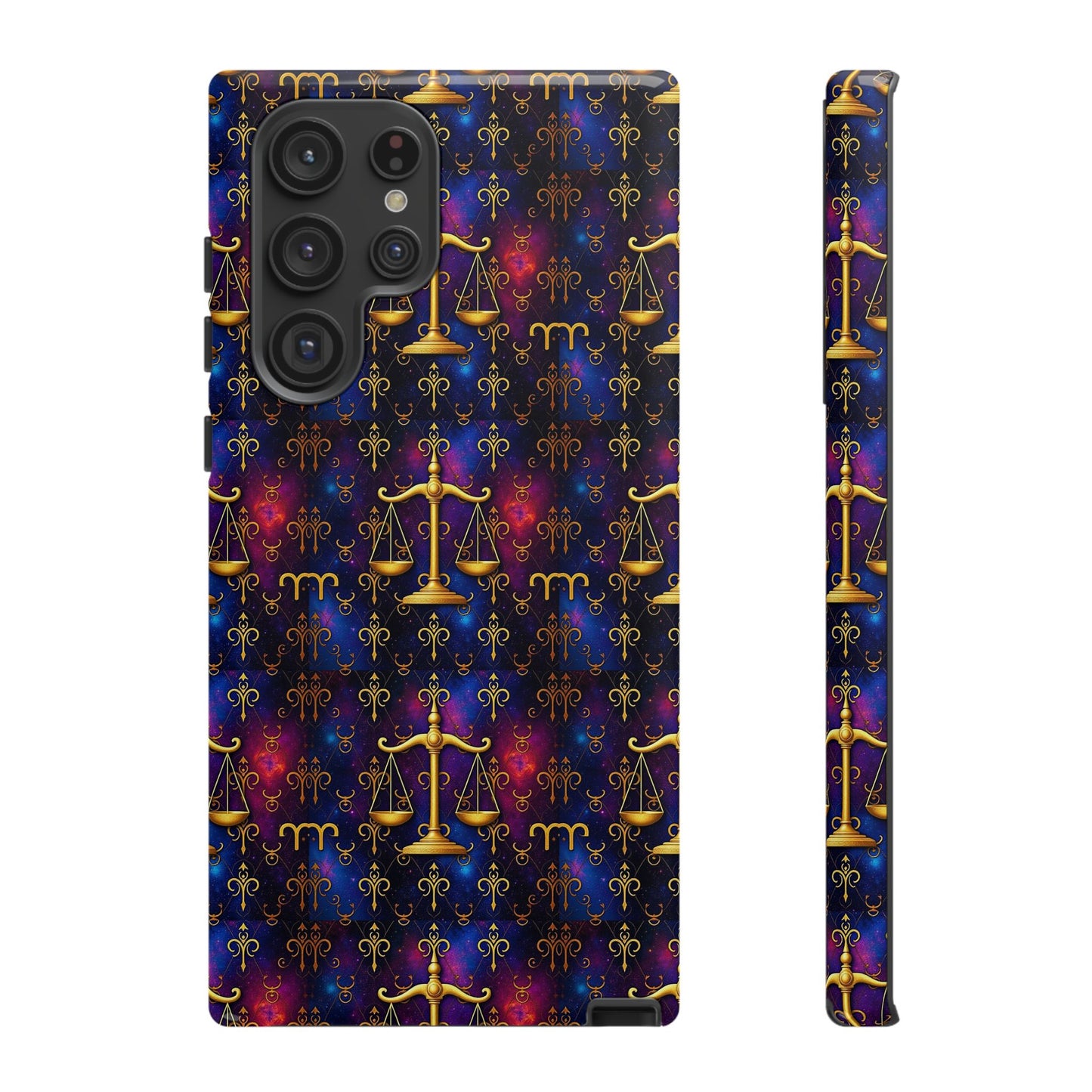 Tough Cases, Libra, Zodiac v2, Metal Pattern