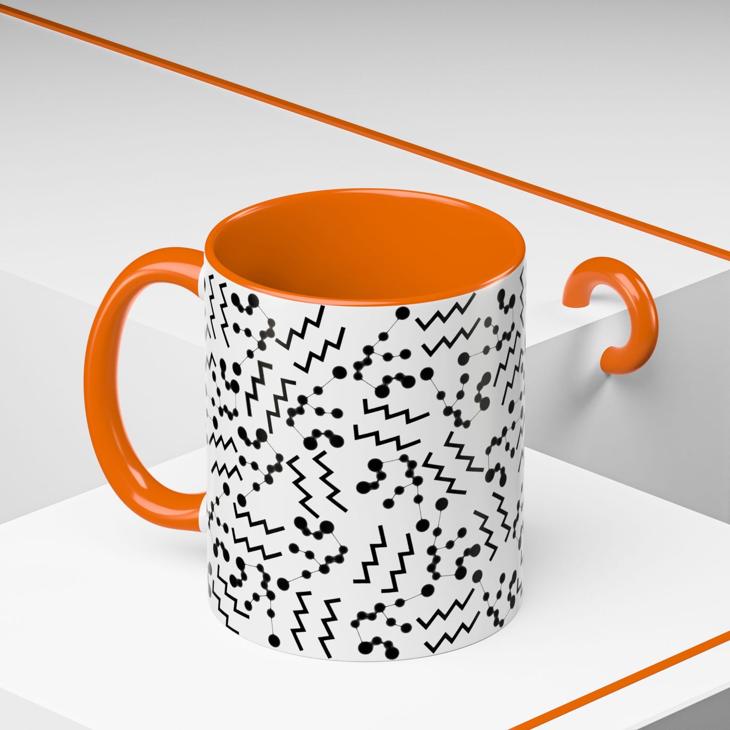 Accent Coffee Mug with the Aquarius sign (11, 15oz)