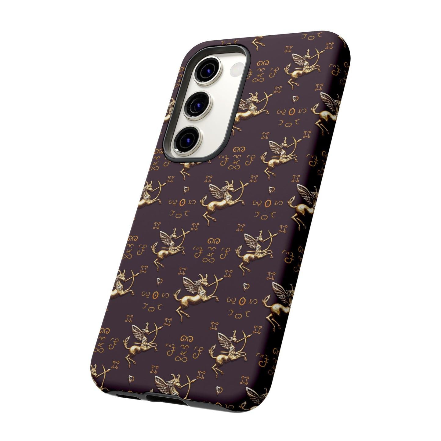 Tough Cases, Sagittarius, Zodiac v3, Metal Pattern