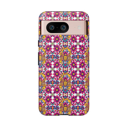 Tough Cases, Scorpio, Zodiac v2, Flower Pattern