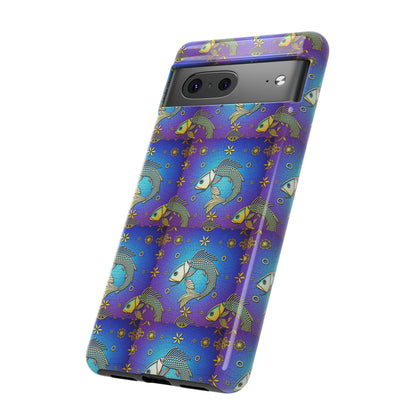 Tough Cases, Pisces, Zodiac v2, Metal Pattern