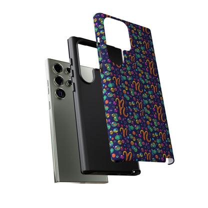 Tough Cases, Aquarius, Zodiac, Bubble Pattern