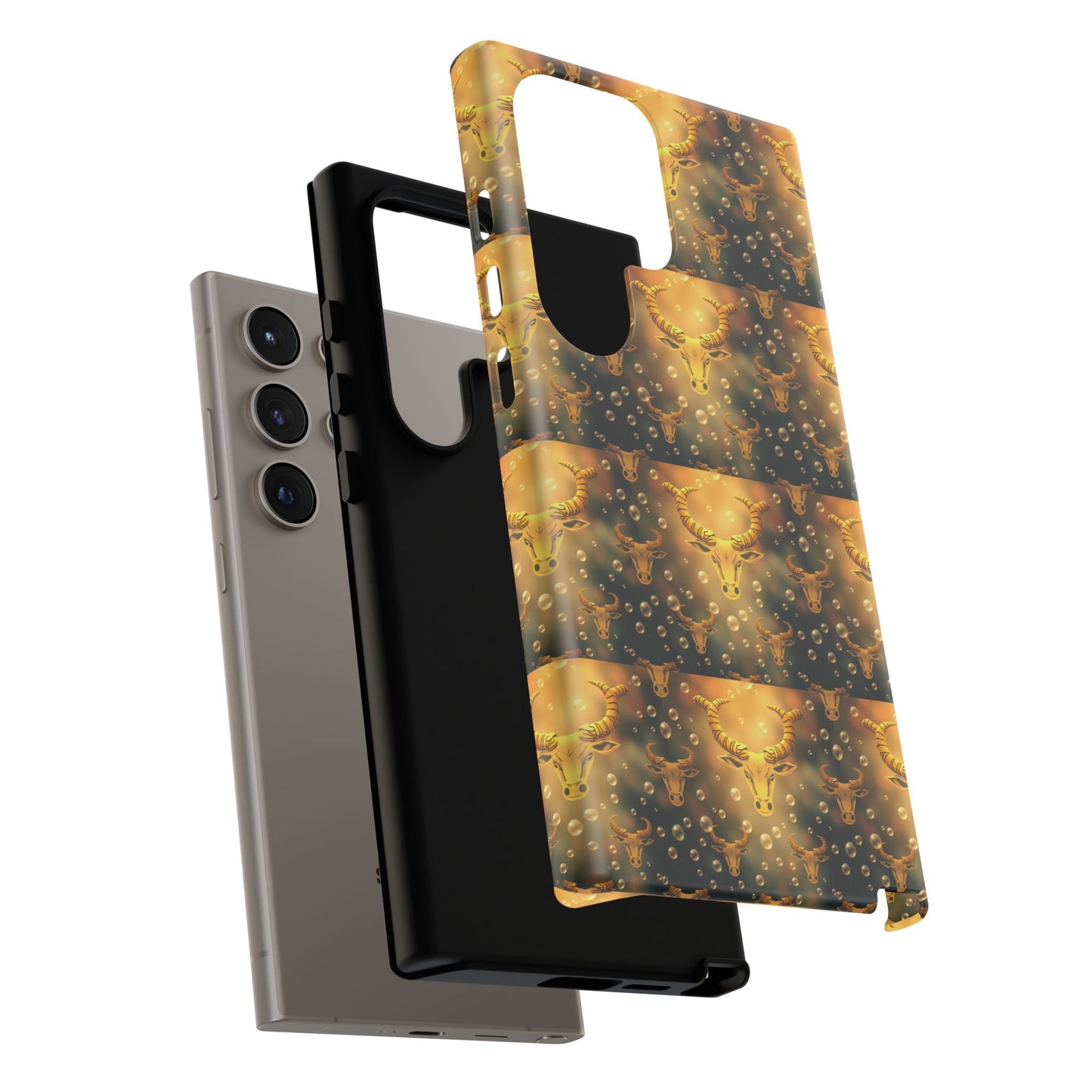 Tough Cases, Taurus, Zodiac v1, Bubble Pattern