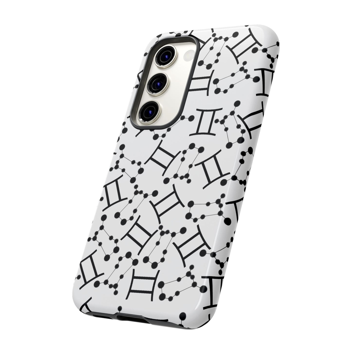 Tough Cases with the Gemini Zodiac sign for iPhone, Samsung Galaxy, and Google Pixel devices