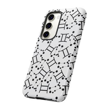 Tough Cases with the Gemini Zodiac sign for iPhone, Samsung Galaxy, and Google Pixel devices