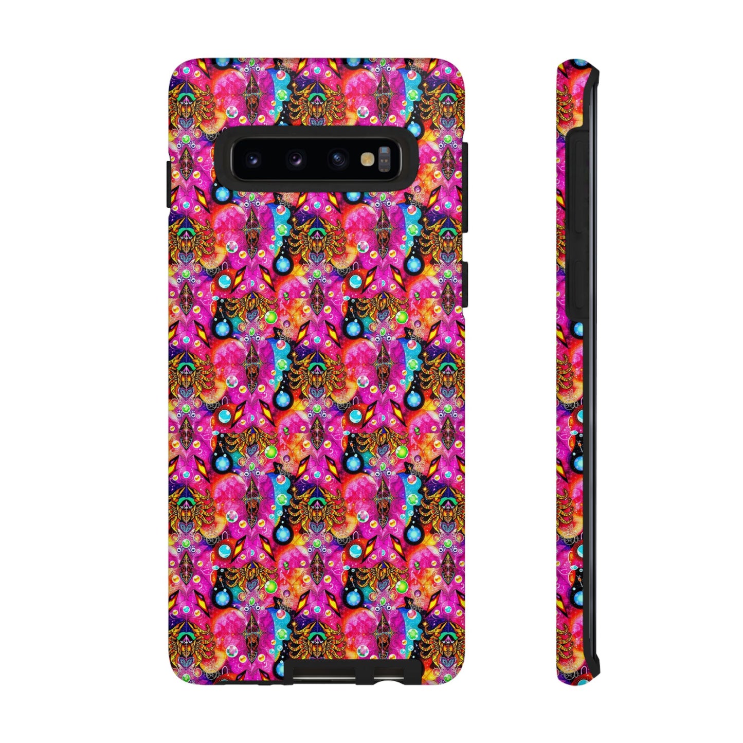 Tough Cases, Scorpio, Zodiac v1, Bubble Pattern