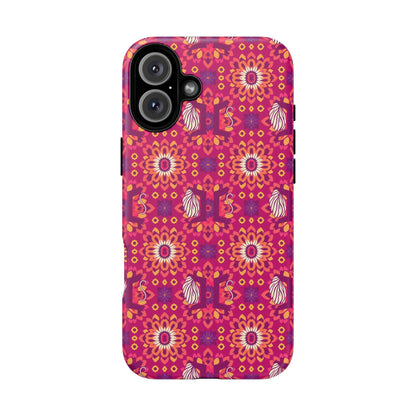 Tough Cases, Gemini, Zodiac v1, Flower Pattern