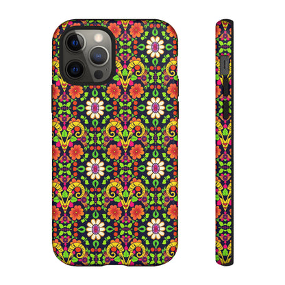 Tough Cases, Aries, Zodiac v4, Flower Pattern