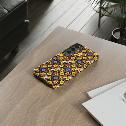 Tough Cases, Aquarius, Zodiac v3, Flower Pattern