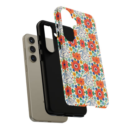 Tough Cases, Virgo, Zodiac v4, Flower Pattern