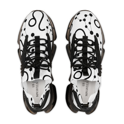 Men's Mesh Sneakers, Leo Zodiac Sign, all over print