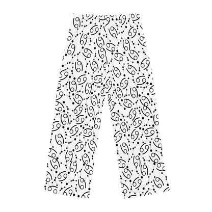 Women's Zodiac Pajama Pants (AOP) Cancer Zodiac Sign