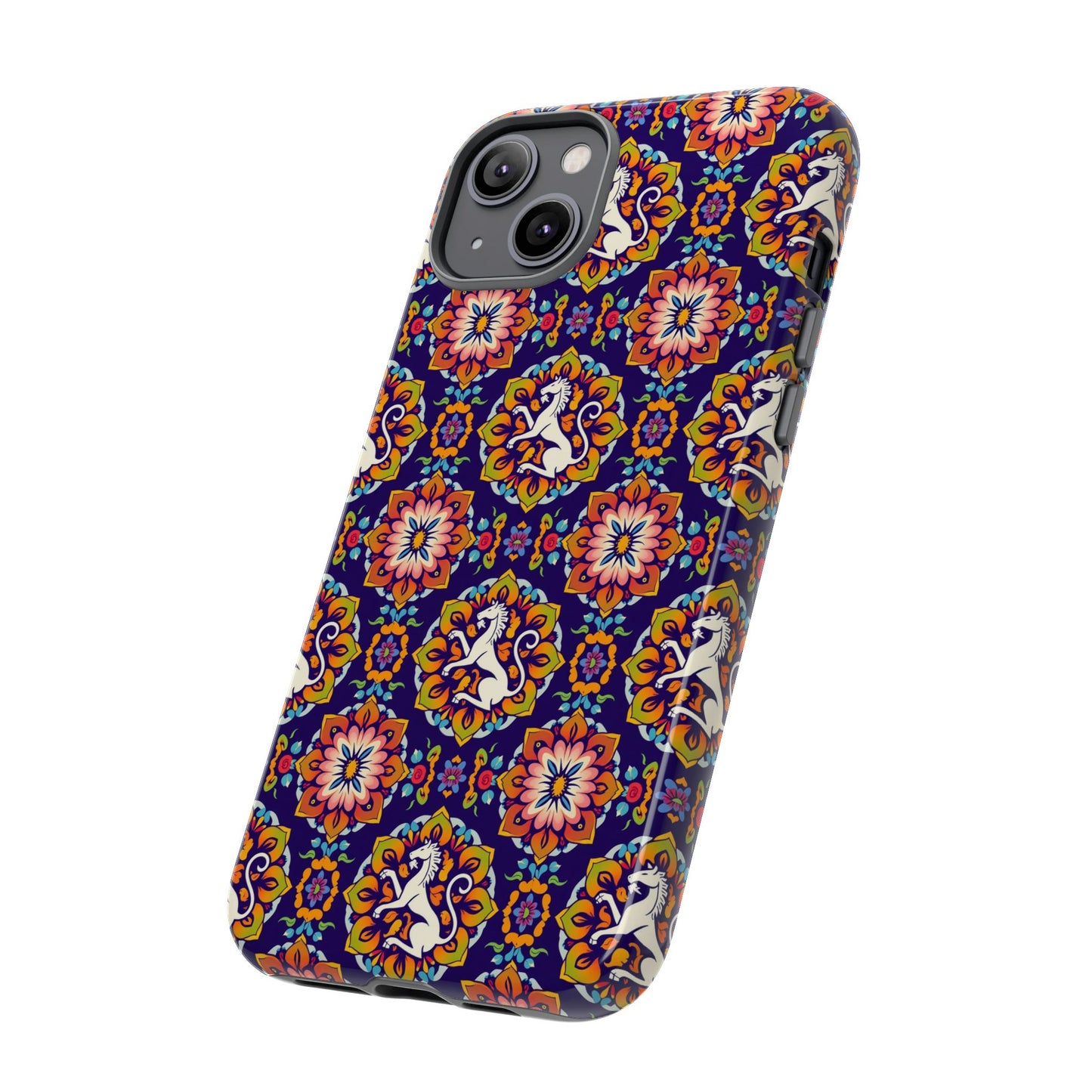 Tough Cases, Virgo, Zodiac v3, Flower Pattern