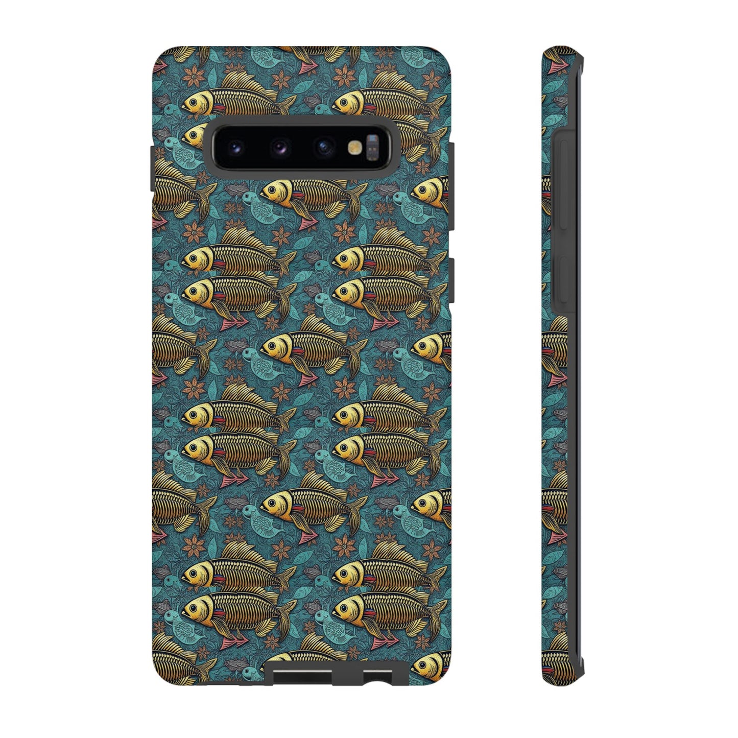 Tough Cases, Pisces, Zodiac v1, Metal Pattern