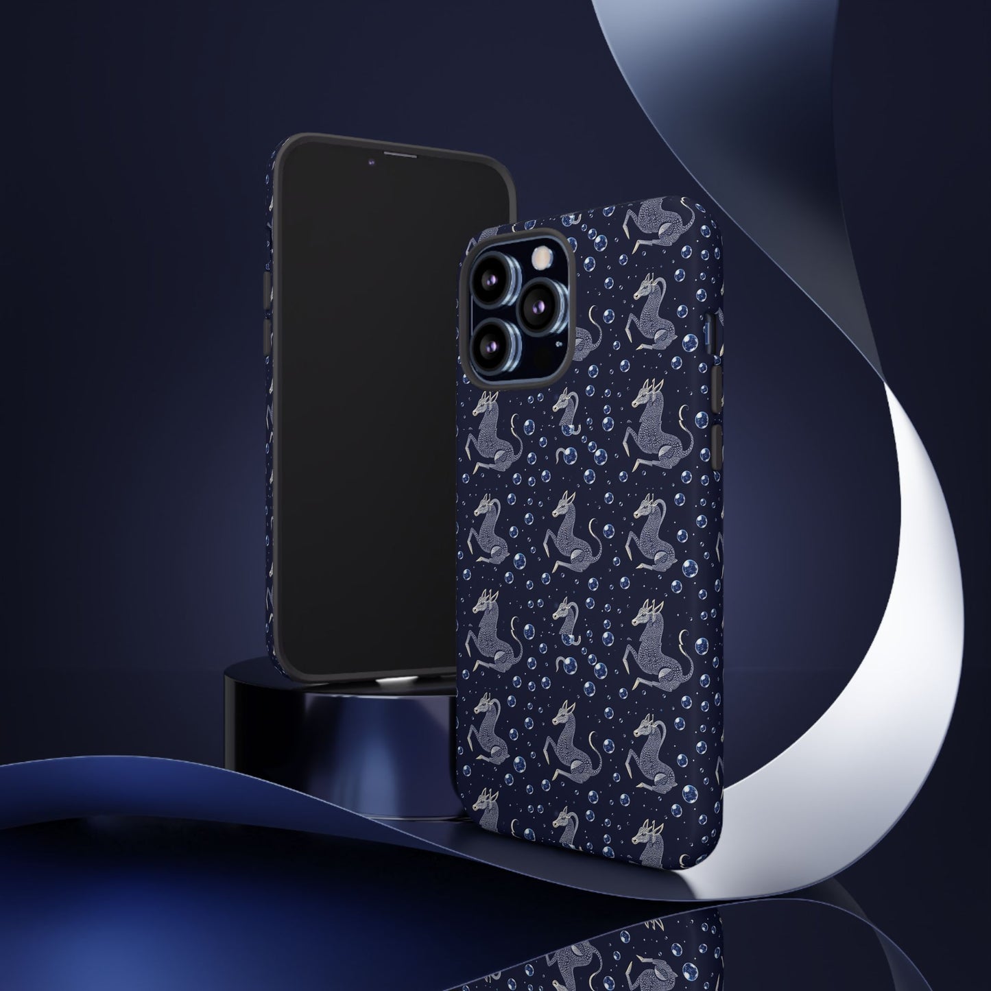 Tough Cases, Capricorn, Zodiac v2, Bubble Pattern
