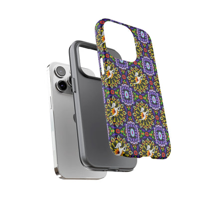Tough Cases, Sagittarius, Zodiac v1, Flower Pattern