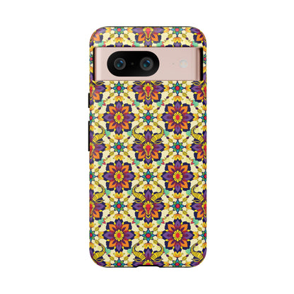 Tough Cases, Taurus, Zodiac v1, Flower Pattern