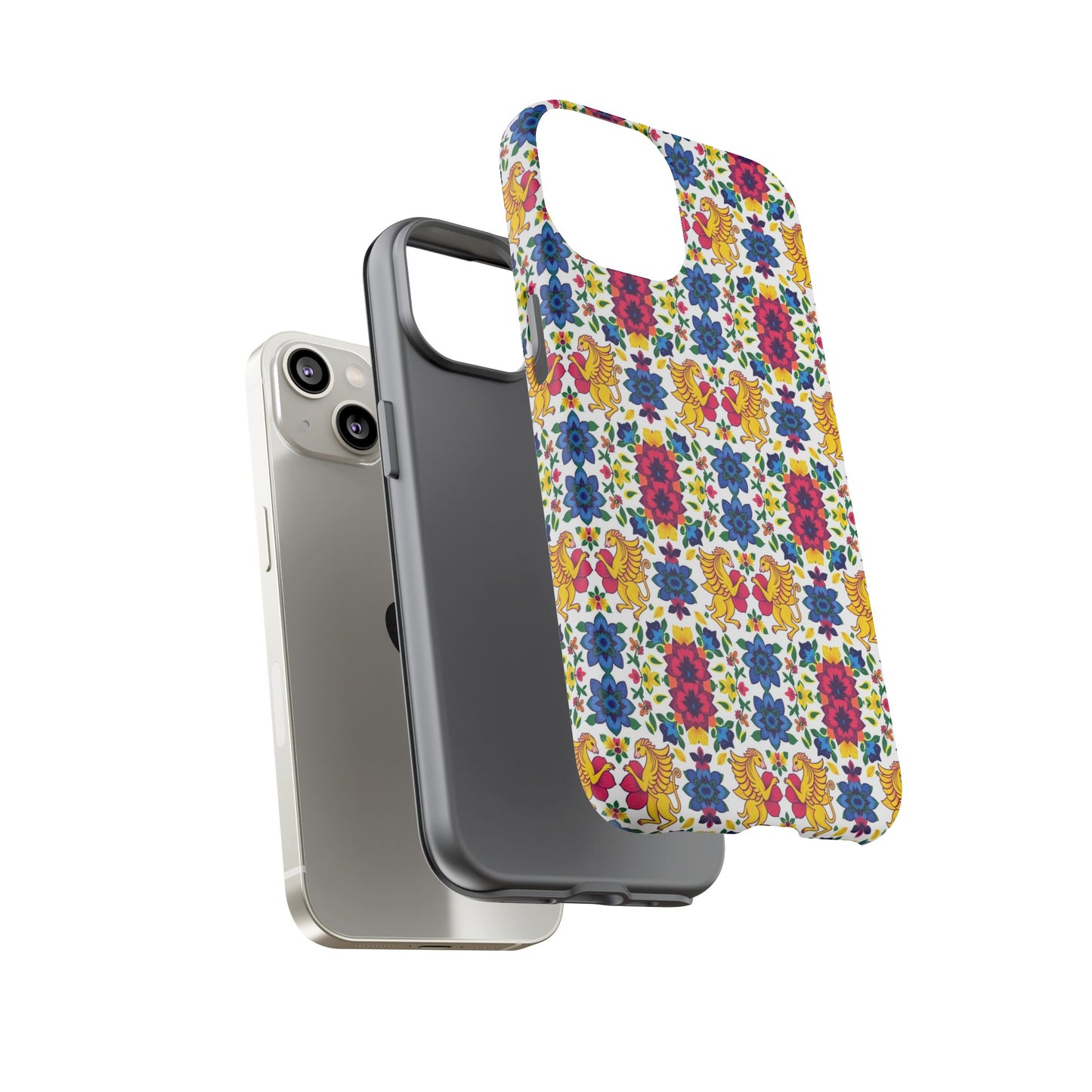 Tough Cases, Gemini, Zodiac, Flower Pattern
