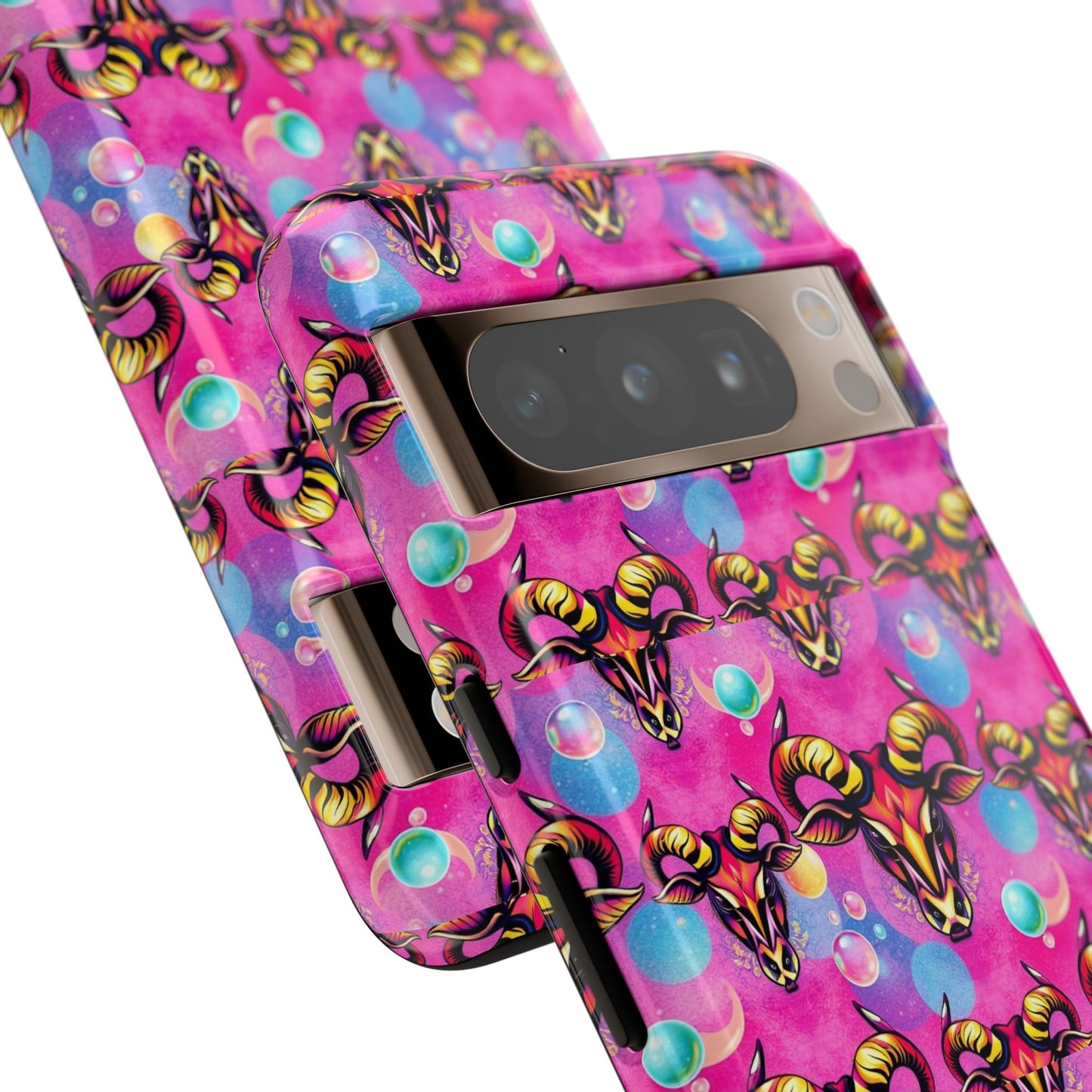 Tough Cases, Taurus, Zodiac, Bubble Pattern