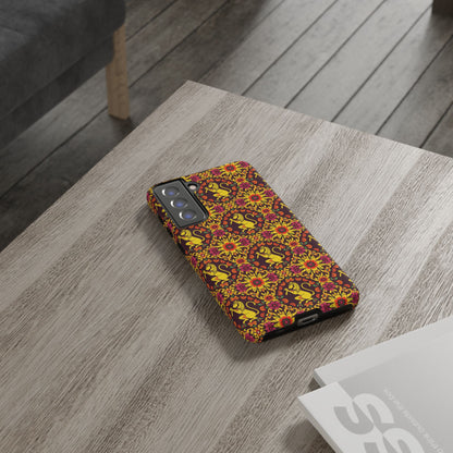 Tough Cases, Virgo, Zodiac v1, Flower Pattern