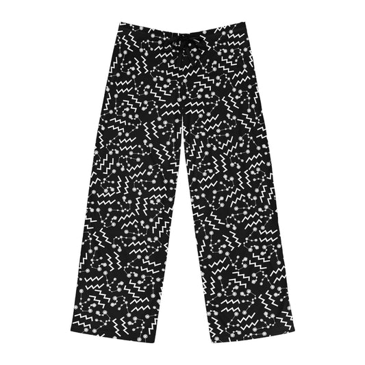 Men's Zodiac Pajama Pants (AOP) Aquarius Zodiac Sign