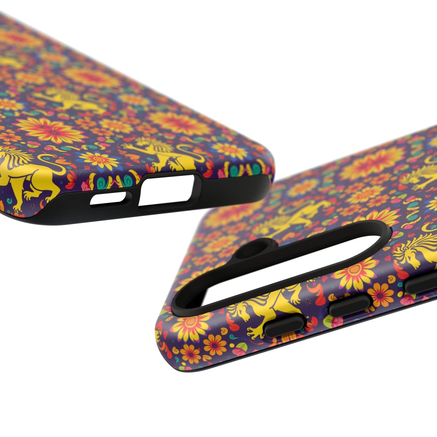 Tough Cases, Leo, Zodiac, Flower Pattern