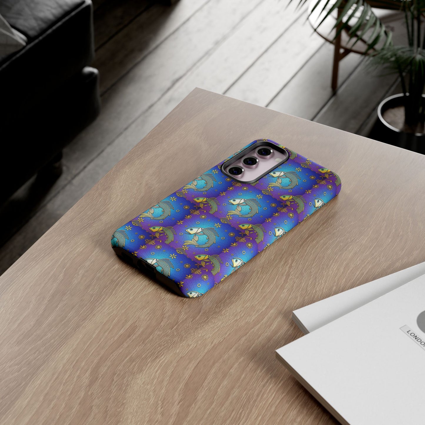 Tough Cases, Pisces, Zodiac v2, Metal Pattern