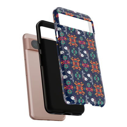 Tough Cases, Pisces, Zodiac, Flower Pattern