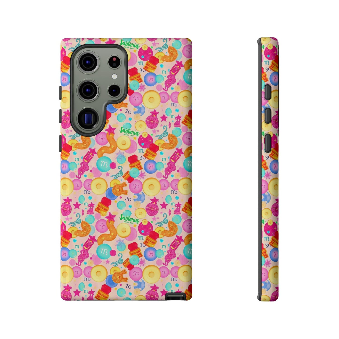 Tough Cases, Sagittarius, Zodiac v2, Bubble Pattern