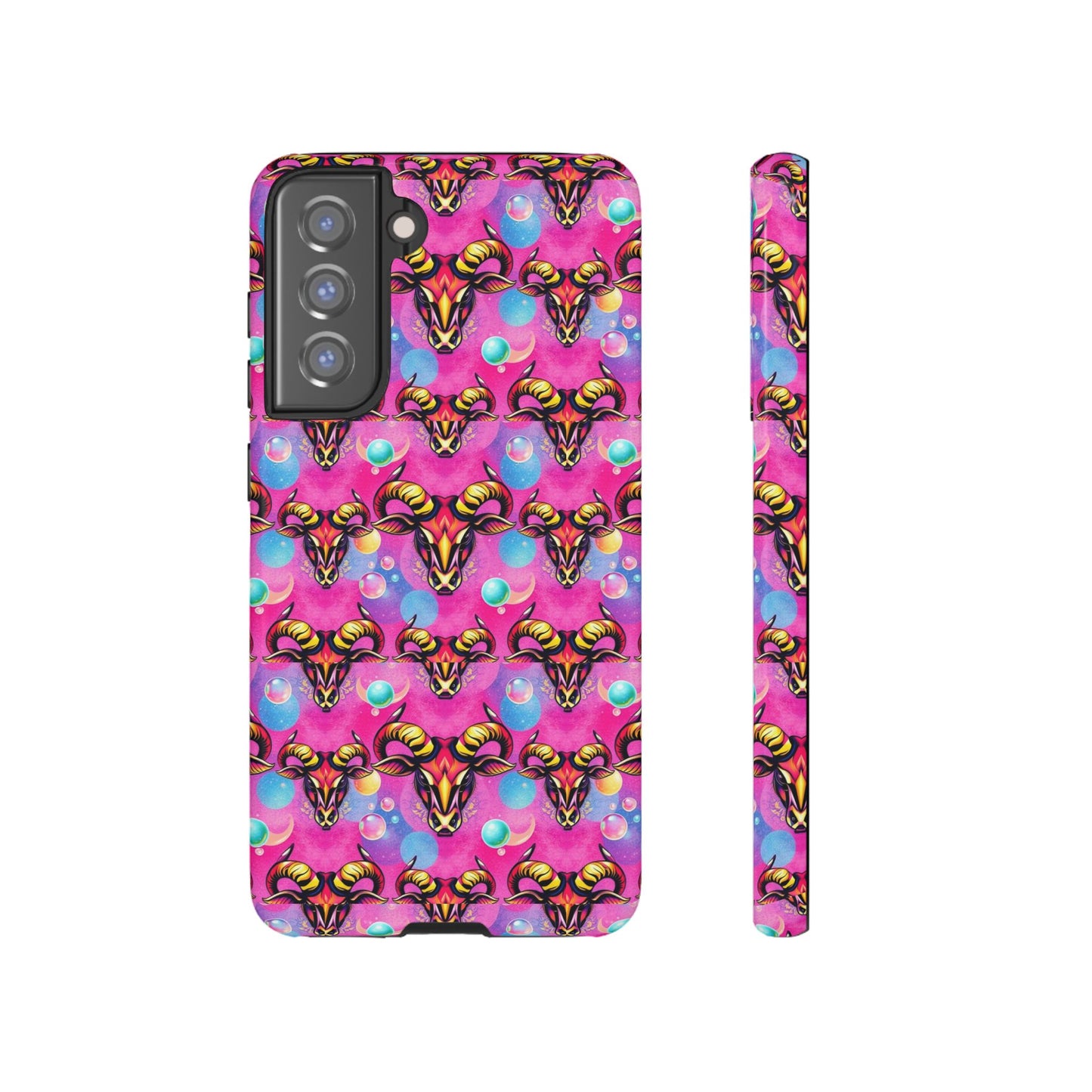 Tough Cases, Taurus, Zodiac, Bubble Pattern
