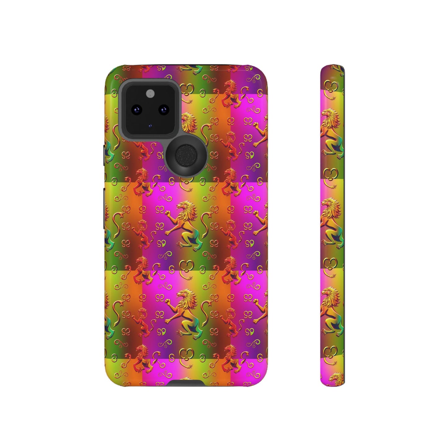 Tough Cases, Leo, Zodiac v1, Metal Pattern