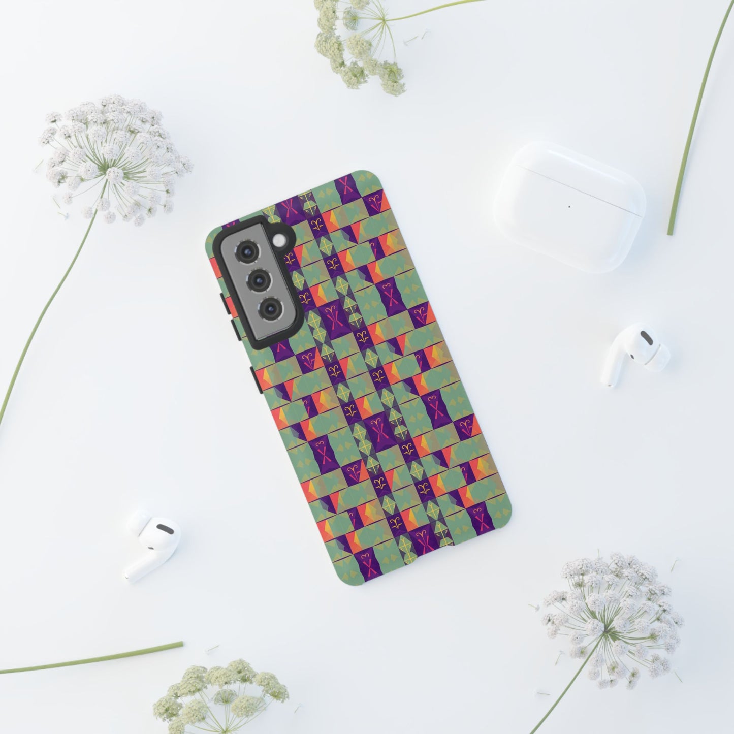 Tough Cases, Aquarius, Zodiac v2, Shape Pattern