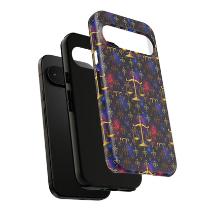Tough Cases, Libra, Zodiac v2, Metal Pattern