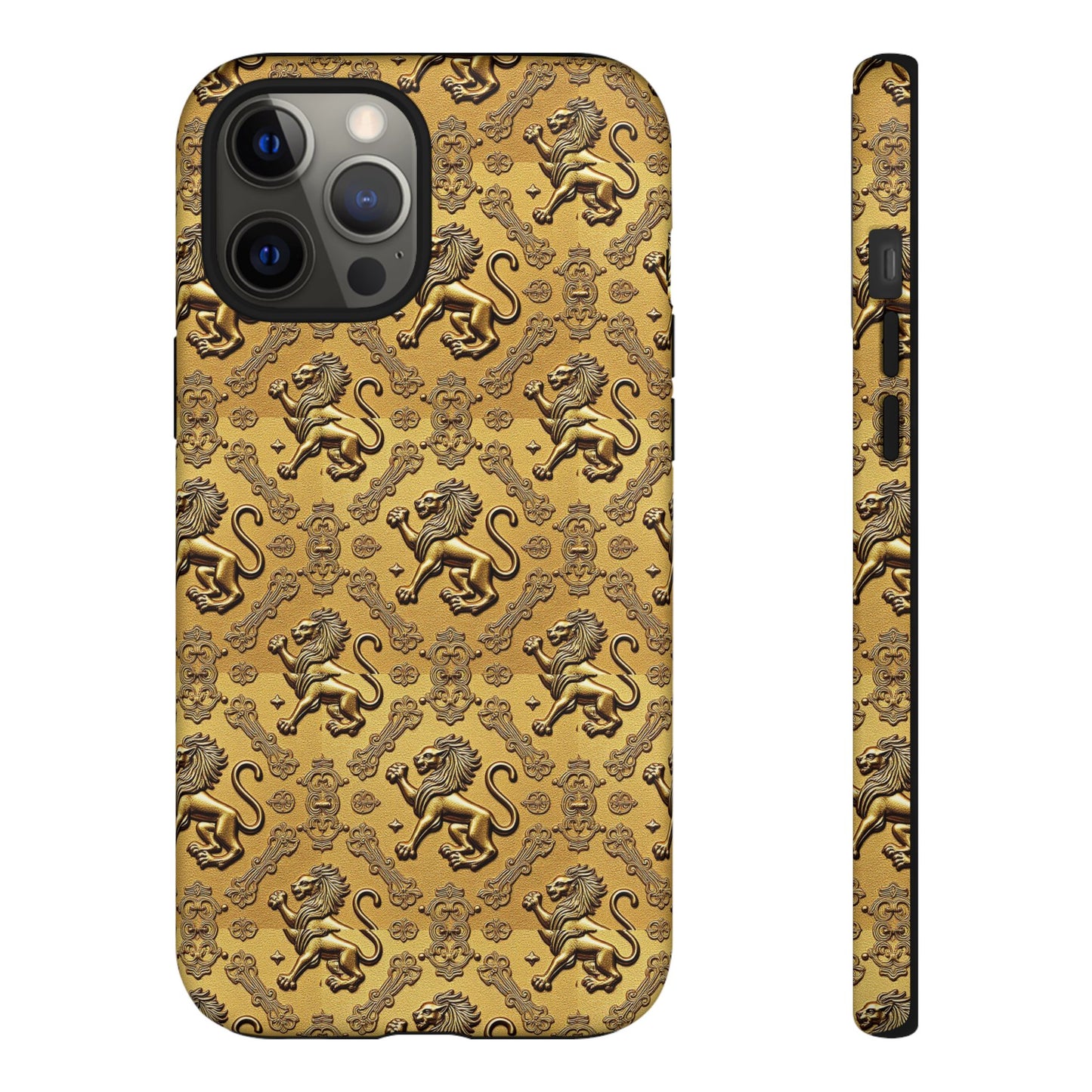 Tough Cases, Leo, Zodiac, Metal Pattern