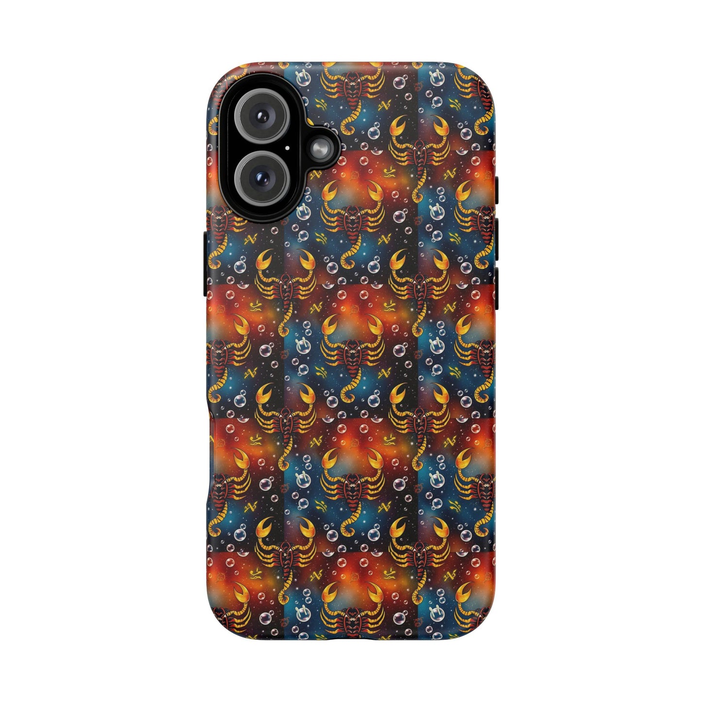 Tough Cases, Scorpio, Zodiac v2, Bubble Pattern