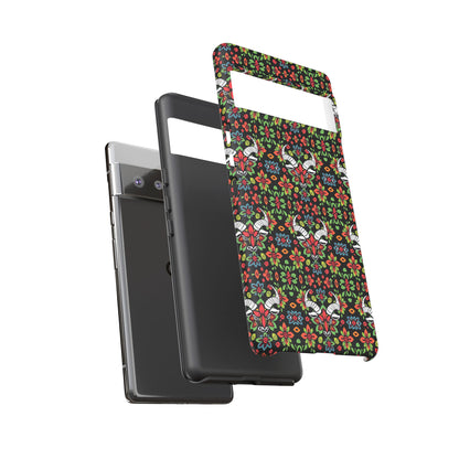 Tough Cases, Taurus, Zodiac v2, Flower Pattern