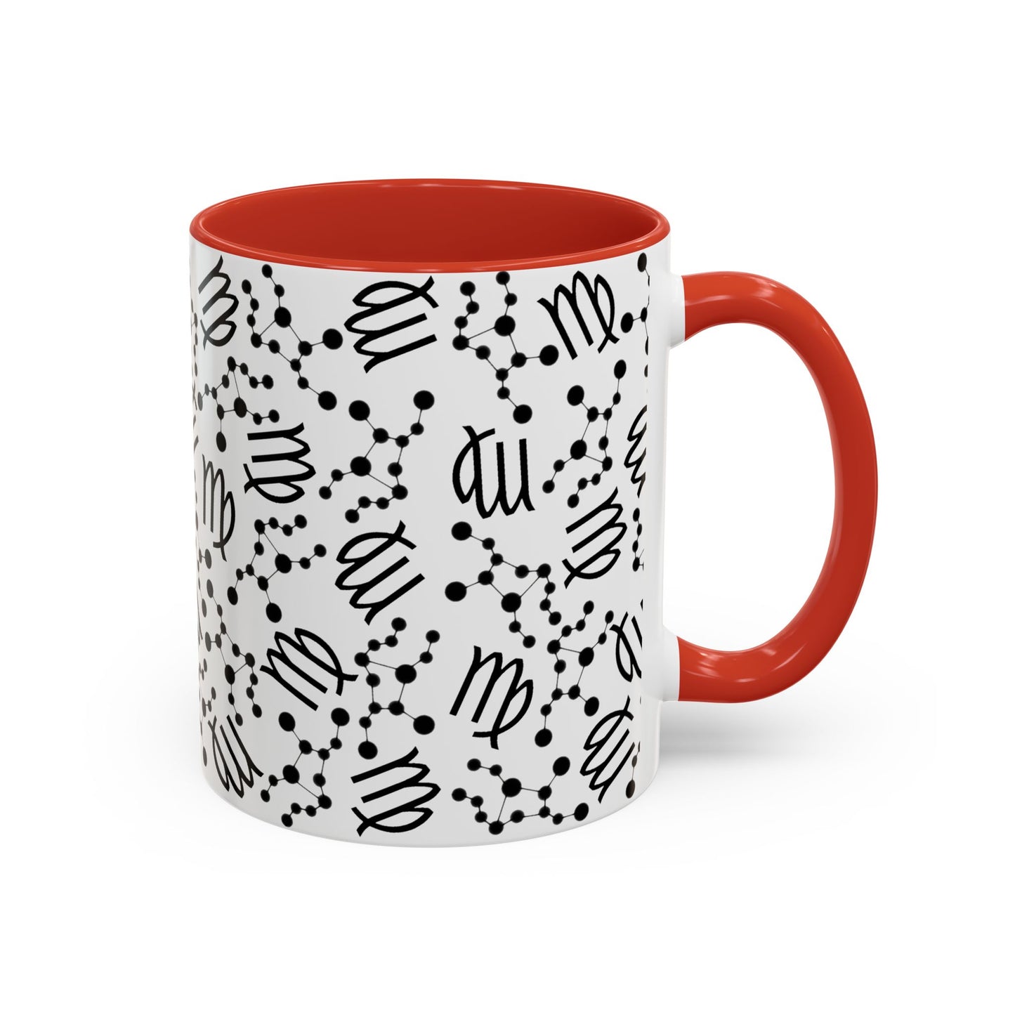 Accent Coffee Mug with the Virgo sign (11, 15oz)